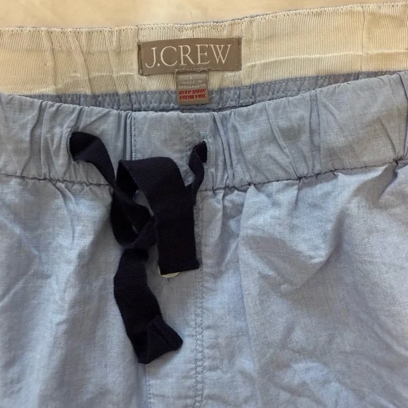 J. Crew Blue Pajama Pants - Picture 2 of 3